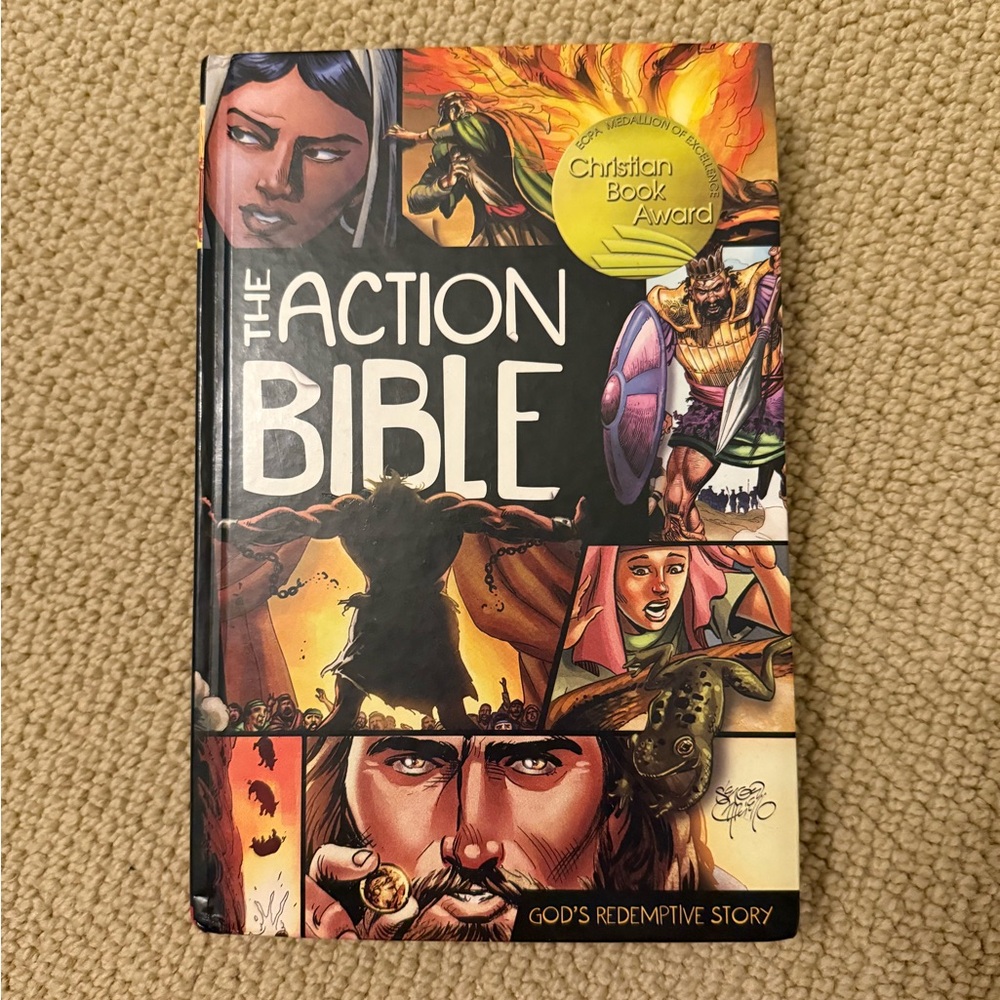 the action bible - gods redemptive story book!